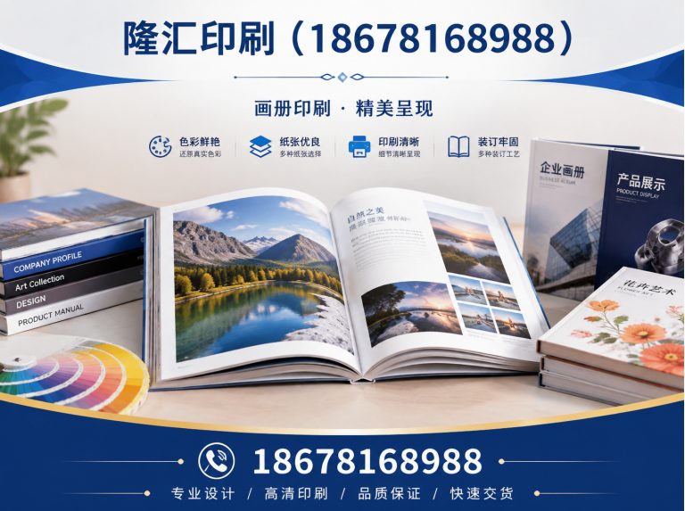 临淄区画册印刷展示图
